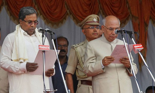 siddaramaiah-new cm-oath